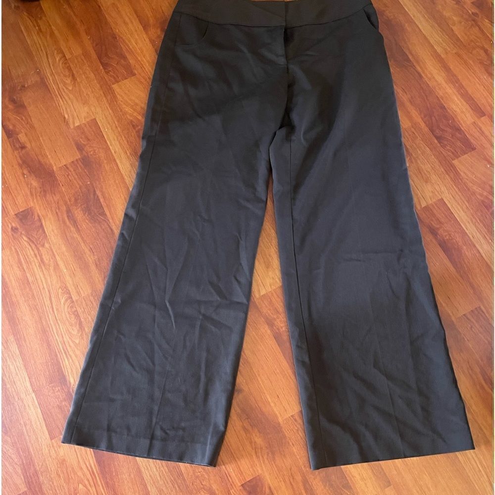 Cato brown wide leg dress pants. Size 14. 34/30 - Picture 8 of 8